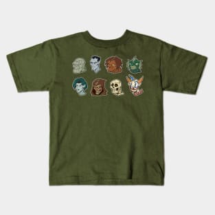 Monster Heads Kids T-Shirt